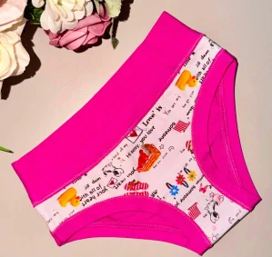 Dívčí spodní prádlo Emy Bimba B3008 rosa